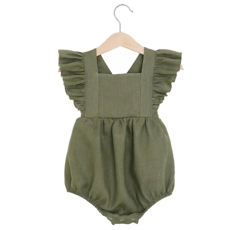 Summer Ruffle Romper