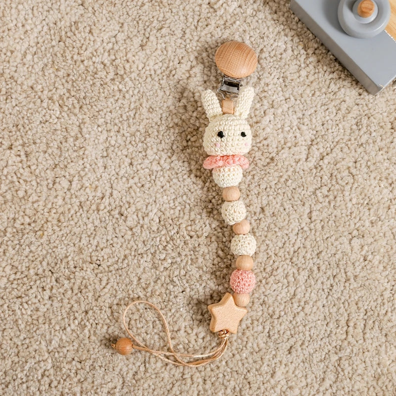 Bunny Pacifier Clip