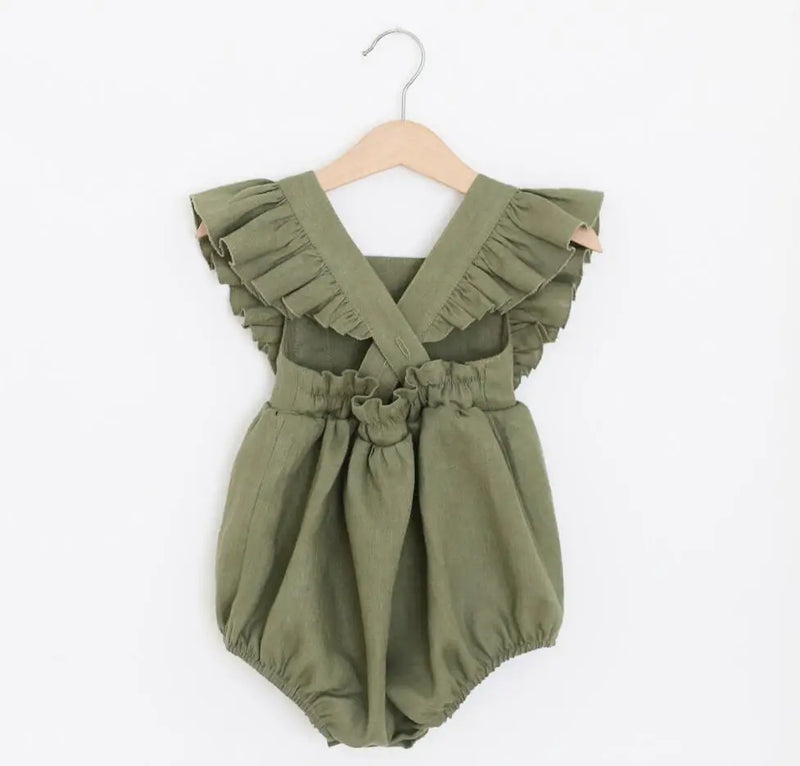 Summer Ruffle Romper