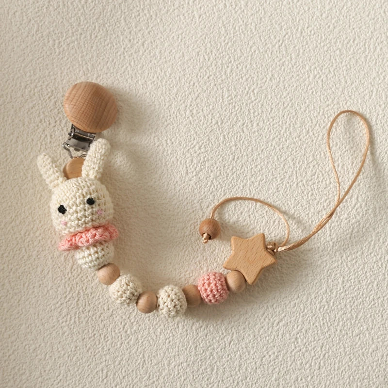 Bunny Pacifier Clip