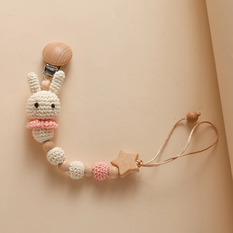 Bunny Pacifier Clip